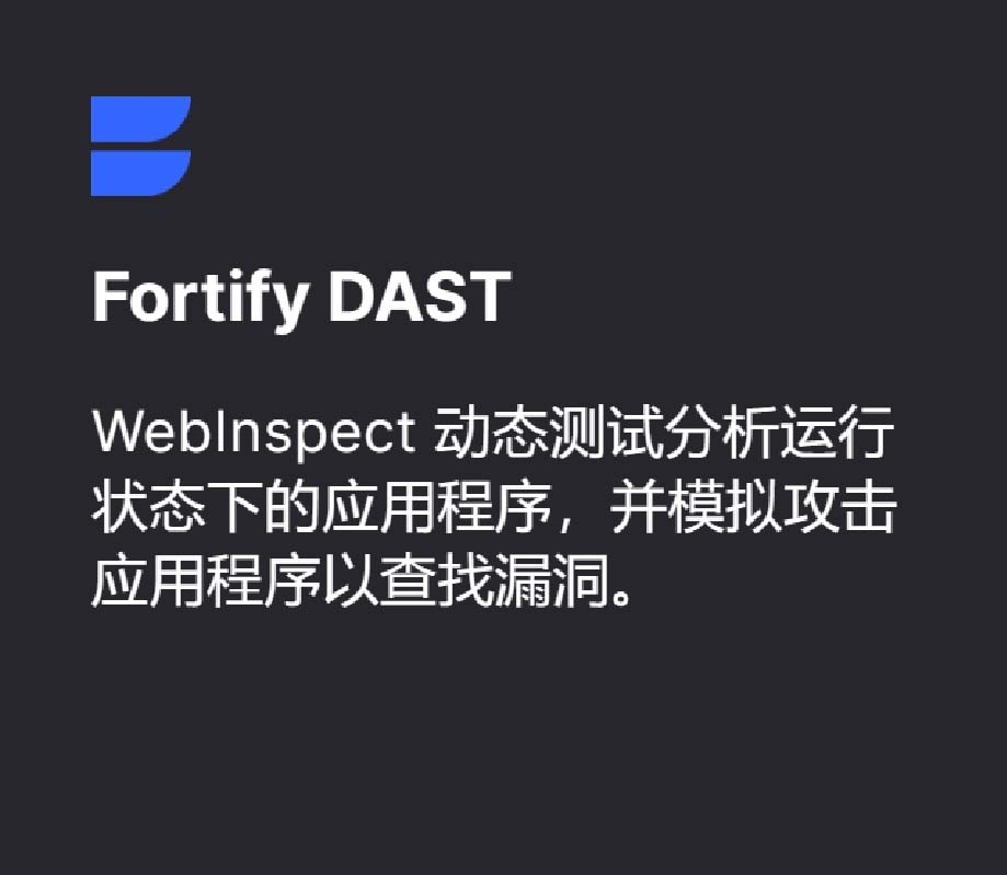 Fortify WebInspect（Fortify Web應用安全測試 ）